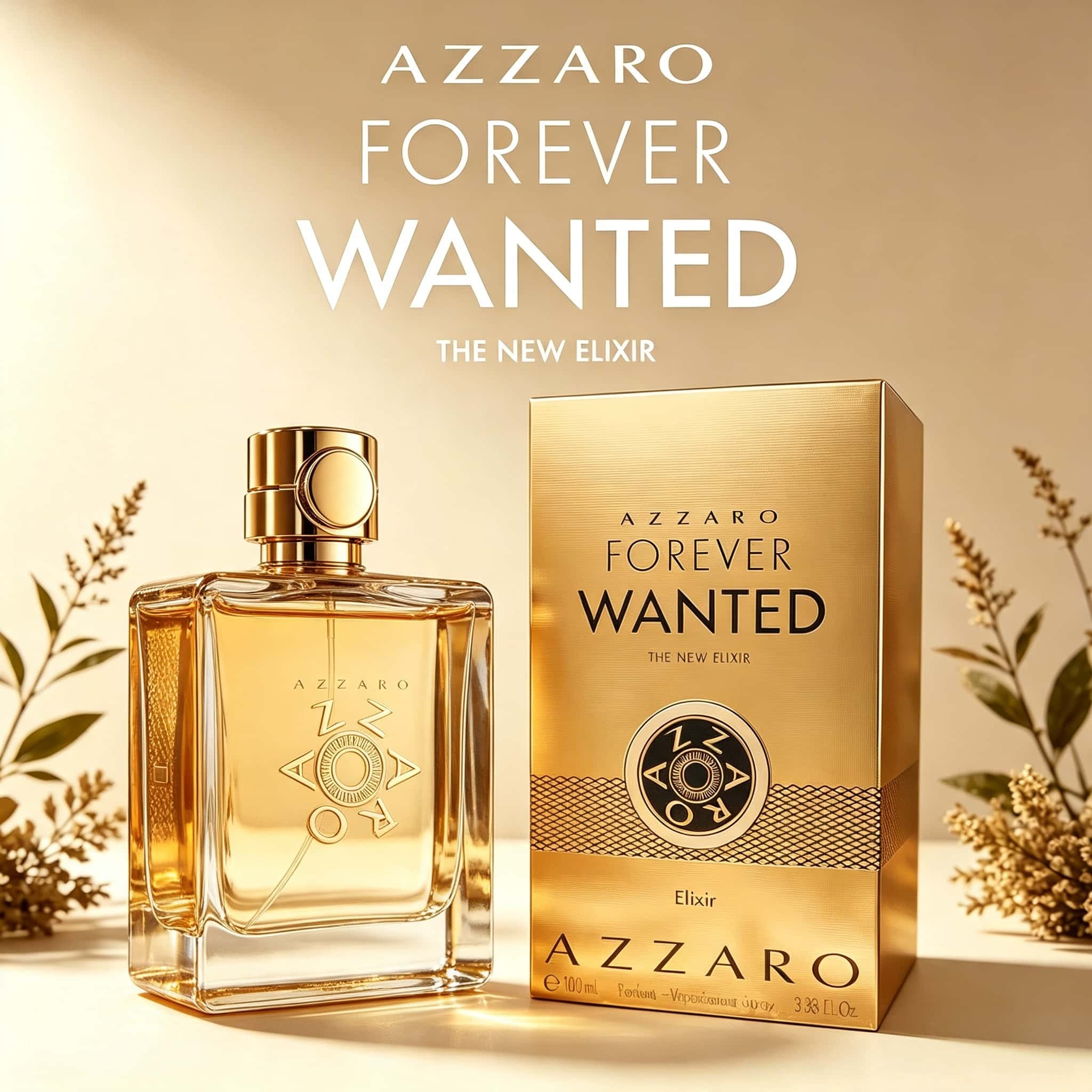 Fragrance Perfume Box - Azzaro Forever Wanted Elixir Parfum 100ML
