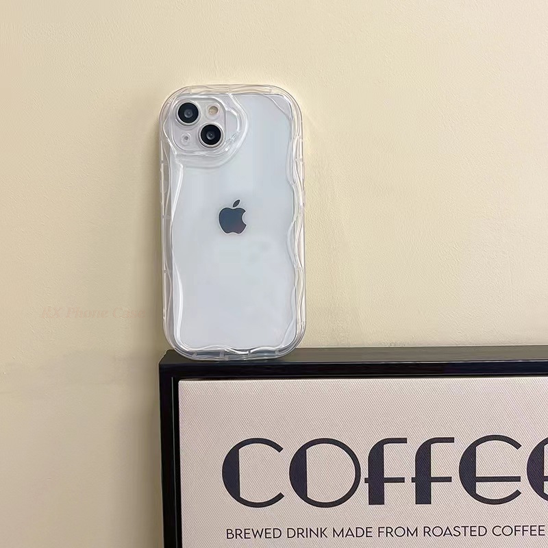 Fragance X - 3D Gegolfde Rand Telefoonhoesje voor iPhone