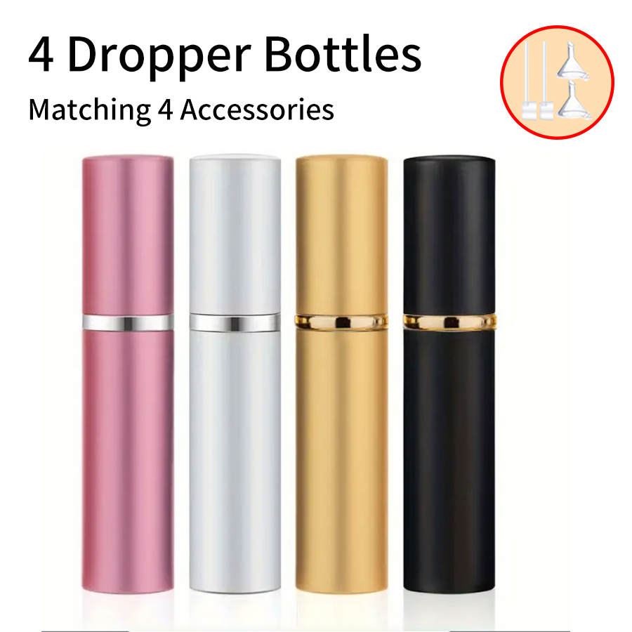 Perfume Quotes - 4 stks + 4 Accessoires 5
