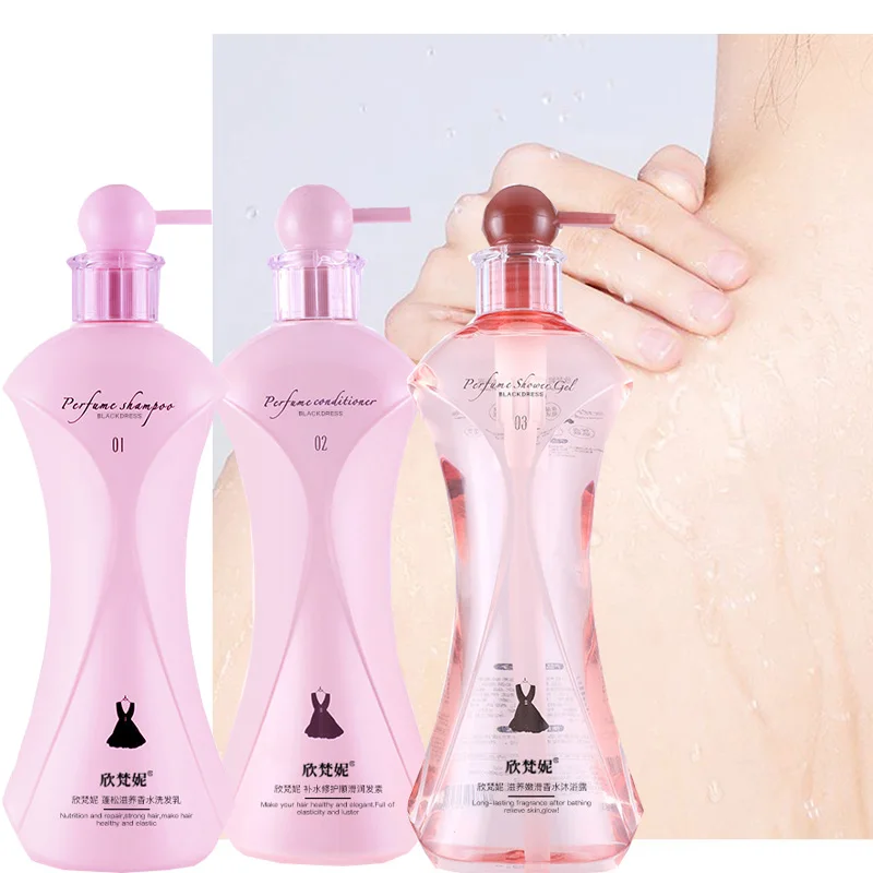 Perfume Fragrance Shampoo - 618 ml Parfum Shampoo Anti-roos Olie