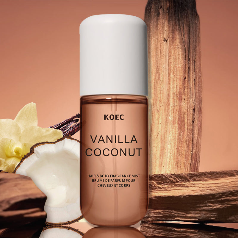Perfume Fragrance Moisturizer - KOEC Vanille & Kokosnoot Geur Mist