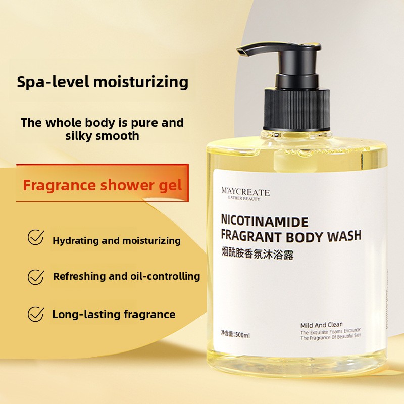 Perfume Fragrance Moisturizer - Niacinamide Body Wash Lichaamsverzorgende en hydraterende