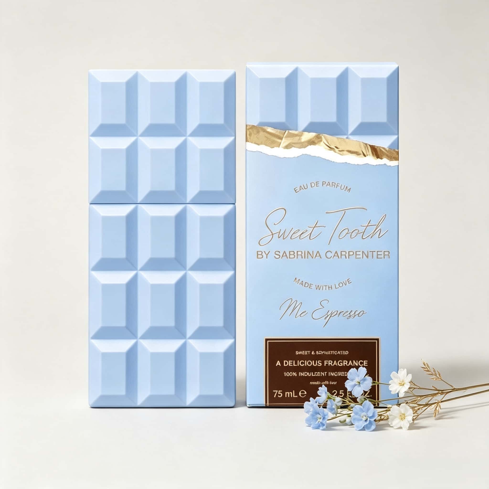 Fragrance Perfume Box - Sabrina Carpenter Sweet Tooth Blue Edition
