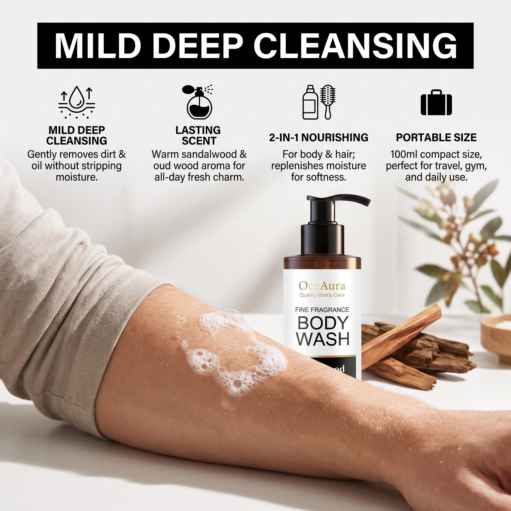 OceAura Sandelhout Douchegel V - Perfume Fragrance Body Lotion recensie en prijs