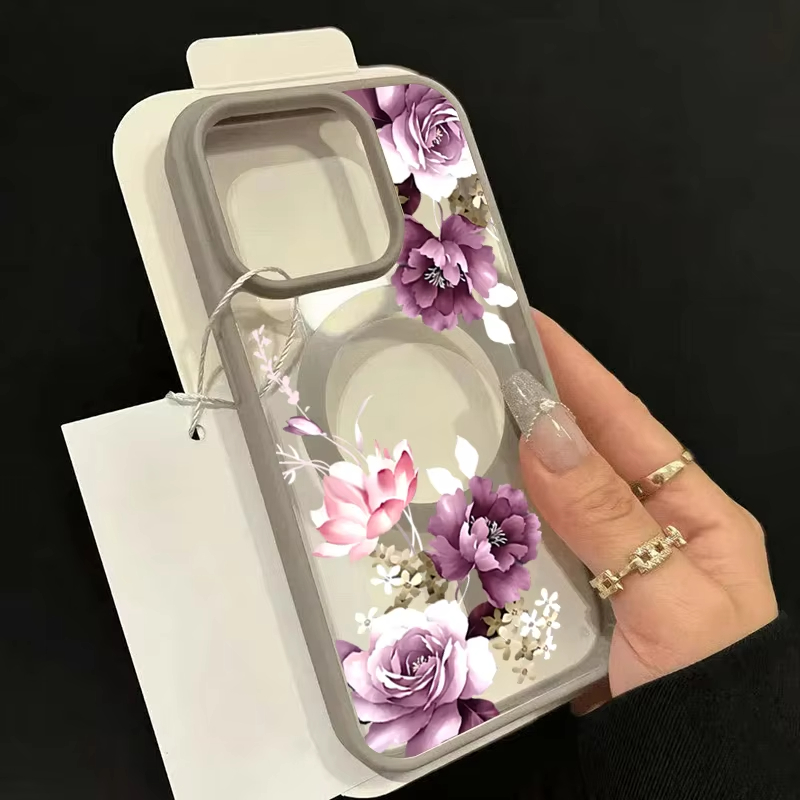 Lavendelroze bloemenprint magn - Perfume Pure Xs recensie en prijs