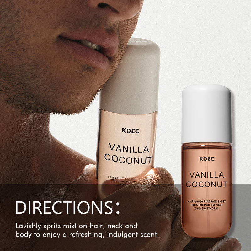 KOEC Vanille & Kokosnoot Geur  - Perfume Fragrance Moisturizer recensie en prijs