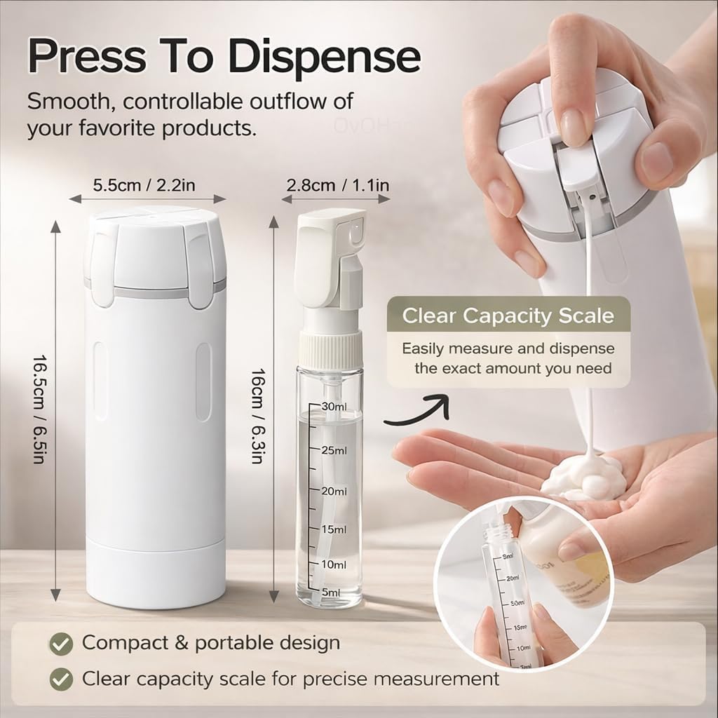 4-in-1 reisdispenser Draagbare - Perfume Quotes recensie en prijs
