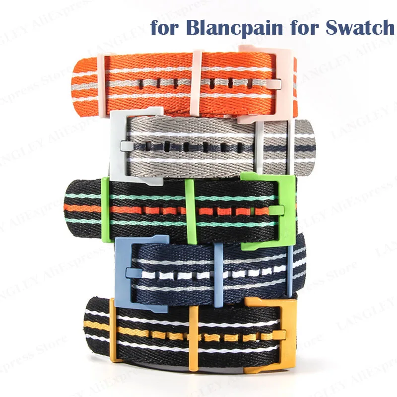 Nylon Horlogebandje Voor Swatc - Fragance X recensie en prijs